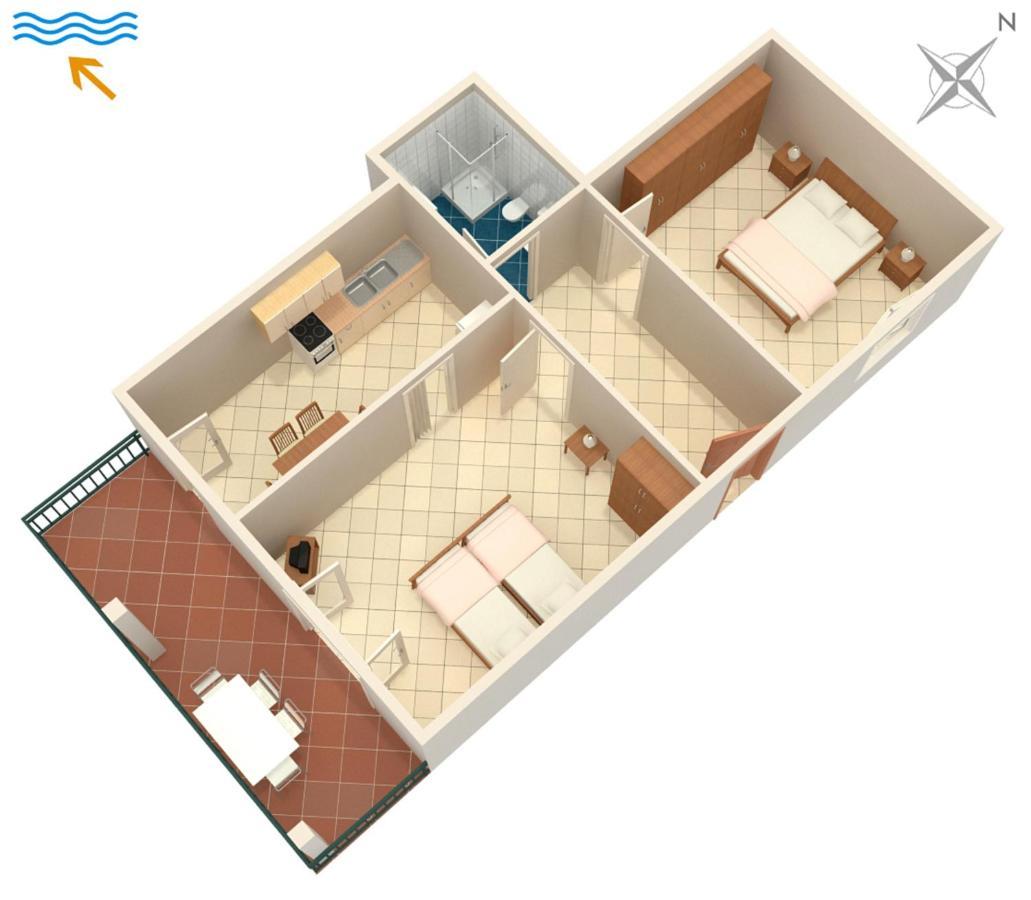 Apartments With A Parking Space Umag - 7094 Exterior foto